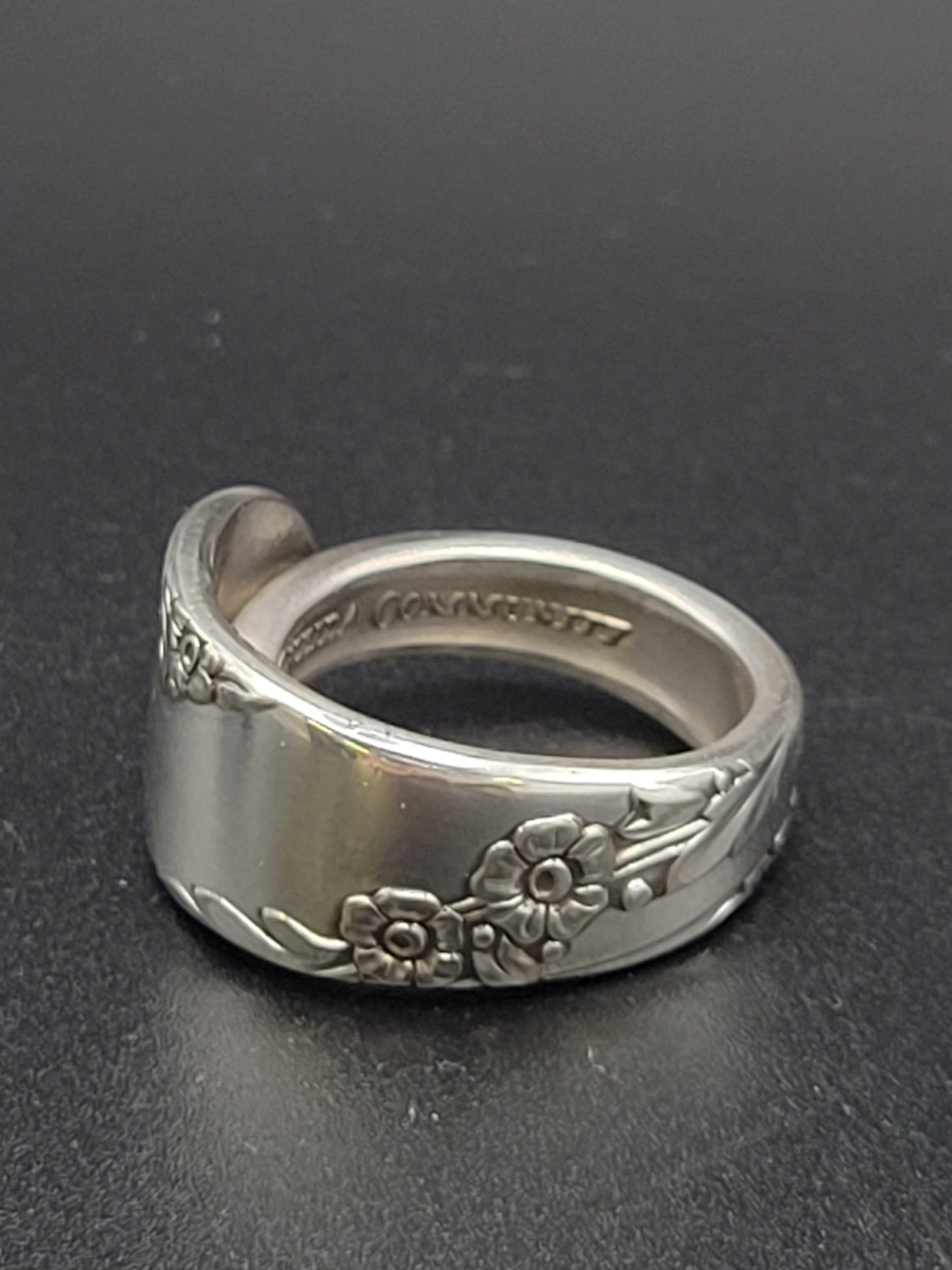 Bague motif fleuri