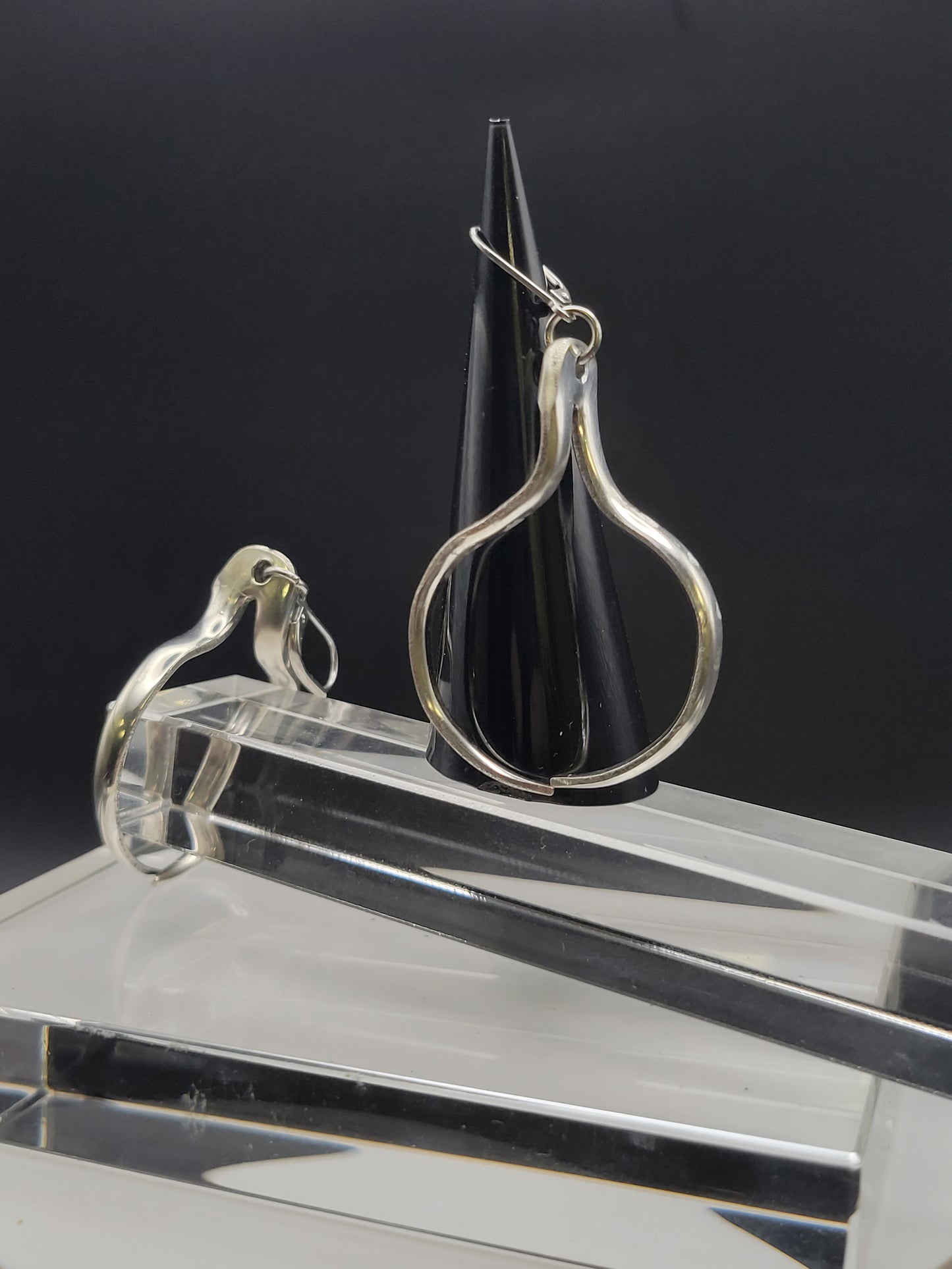 Circle twine earrings