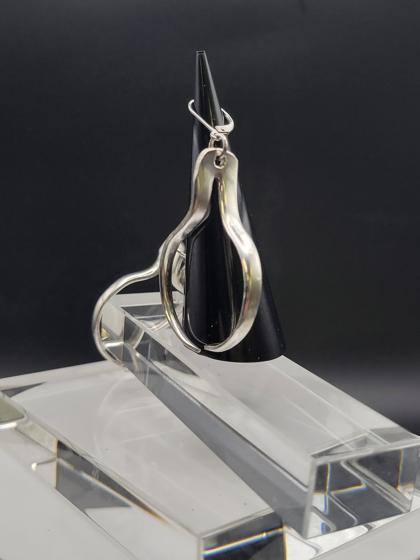 Circle twine earrings