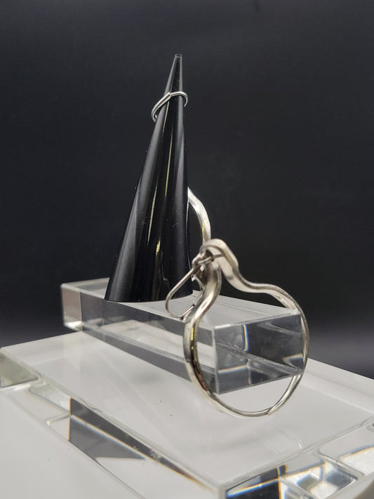 Circle twine earrings